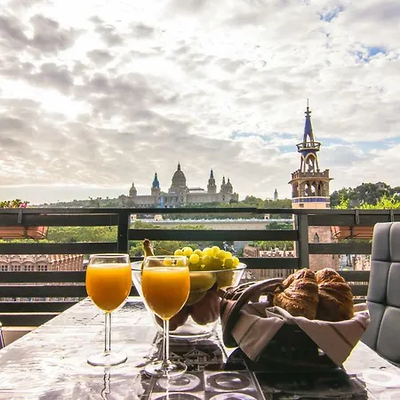 شقة Unique Cozy Scenic Penthouse برشلونة